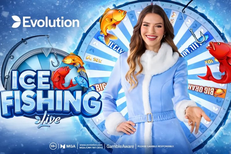Overview of ice fishing game